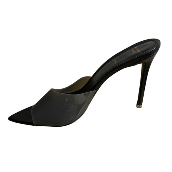 Black Suede Studio Women's Caroline Pointy Toe Slipper Mule